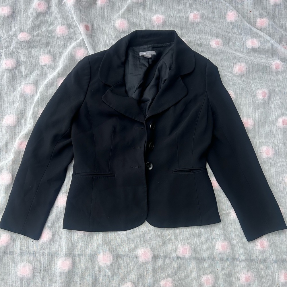 Ann Taylor Black‎ Blazer suit jacket